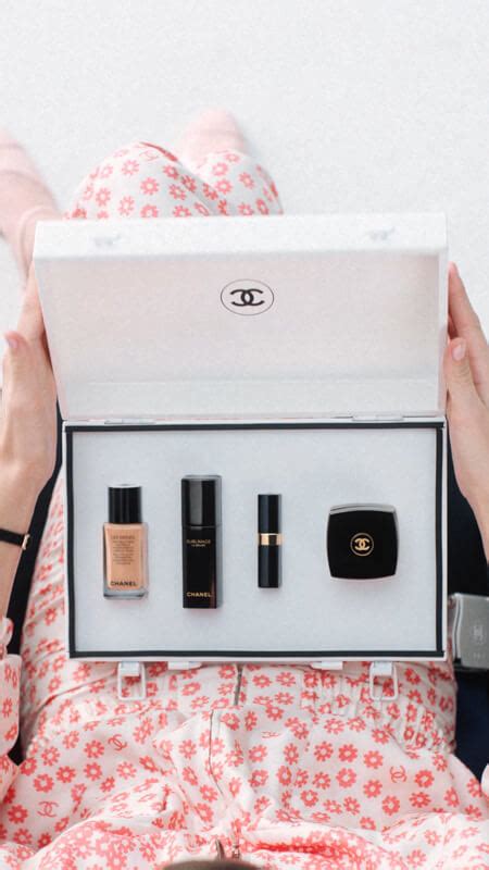 chanel foundation travel size|chanel cosmetics travel kit.